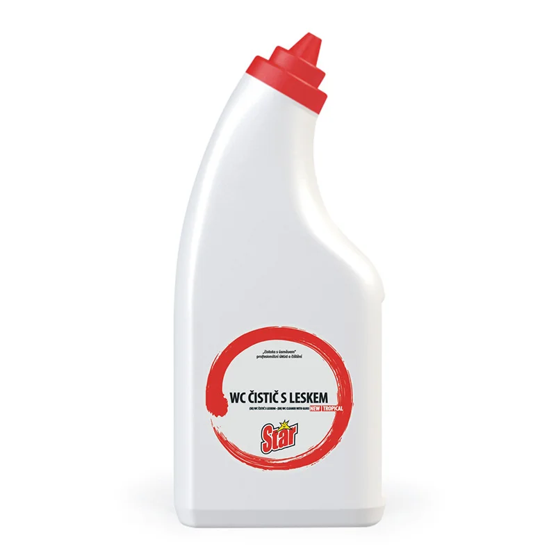 STAR WC čistič s leskem Tropical 750ml