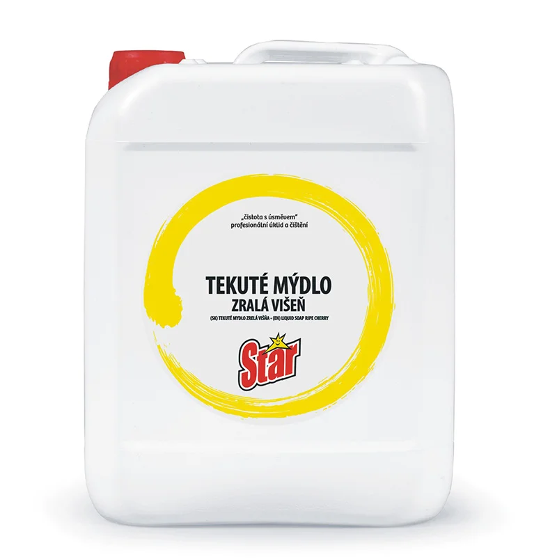 STAR Tekuté mýdlo – zralá višeň – růžové 5l