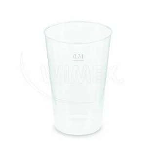 Kelímek vratný (PP) 0,3L [25 ks]