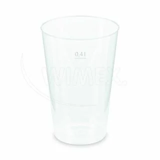 Kelímek vratný (PP) 0,4L [50 ks]