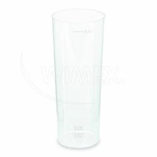 Kelímek vratný (PP) Longdrink 2cl/0,3L [10 ks]