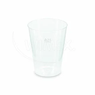 Kelímek vratný (PP) heavy-duty 0,2L [25 ks]