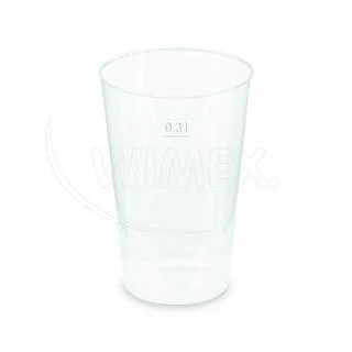Kelímek vratný (PP) heavy-duty 0,3L [15 ks]