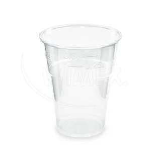 Kelímek (PLA) BIO průhledný O85mm 0,3L [10 ks]