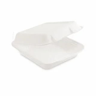 Menu box BIO cukrová třtina nedělený 222 x 200 x 67 mm [50 ks]