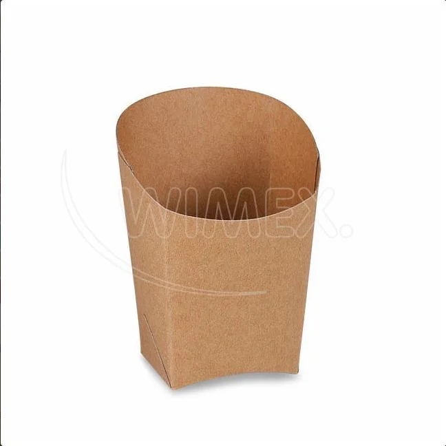 Kapsa na wrap nepromastitelná kraft 3,9 x 7,5 x 10 cm [50 ks]