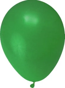 Nafukovací balónek zelený `M` [10 ks]