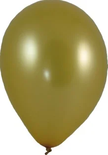 Nafukovací balónek zlatý `M` [100 ks]