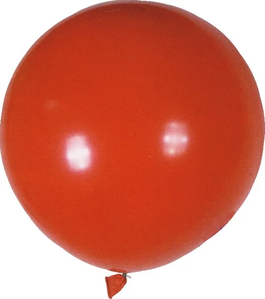 Nafukovací obří balón červený `XXXL` [1 ks]