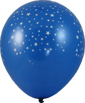 Nafukovací balónek Hvězdy barevný mix `L` [5 ks]