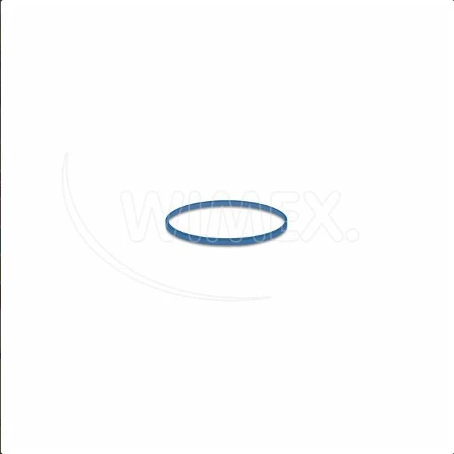 Gumička slabá modrá 1mm O3cm [1 kg]