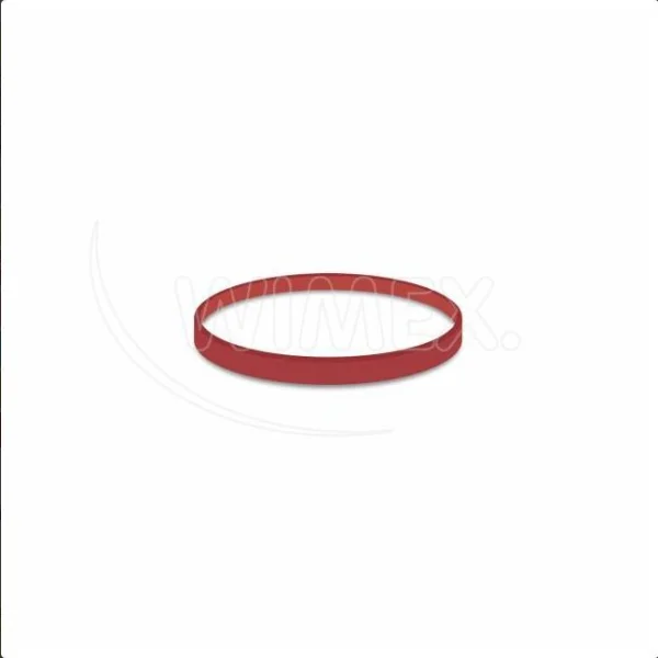 Gumička silná červená 3mm O5cm [1 kg]