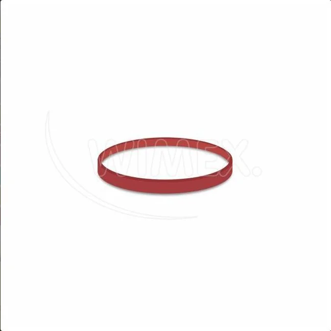 Gumička silná červená 3mm O5cm [1 kg]