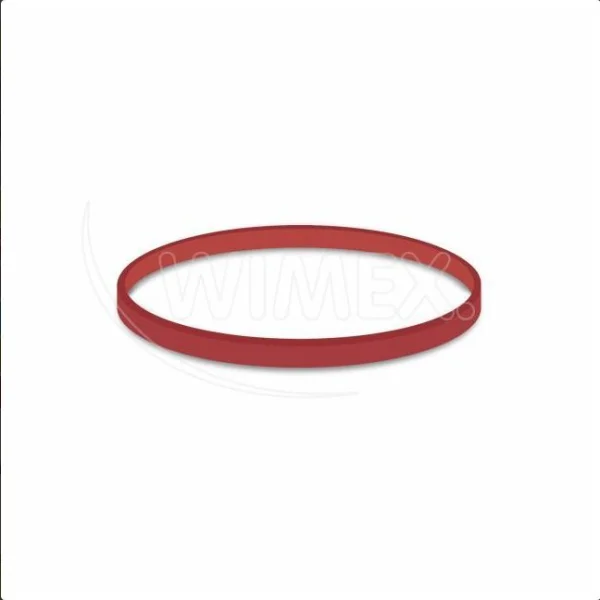 Gumička silná červená 3mm O8cm [1 kg]