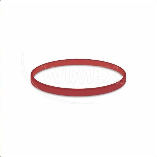 Gumička silná červená 3mm O8cm [1 kg]