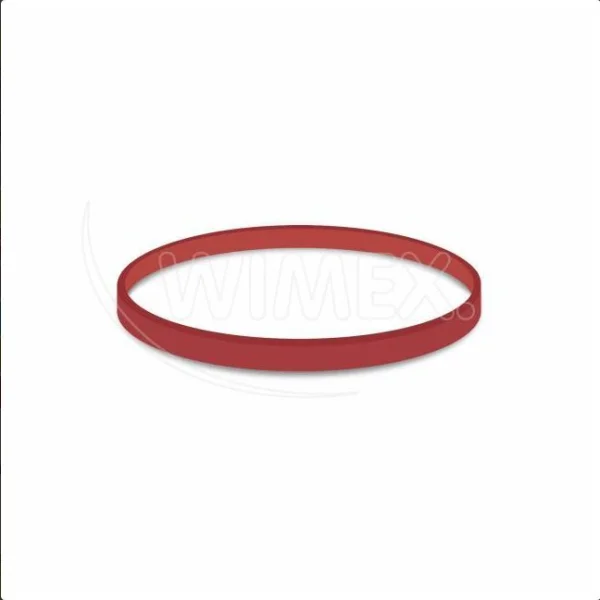 Gumička silná červená 4mm O8cm [1 kg]