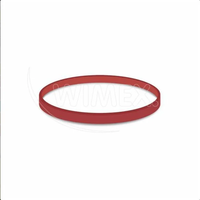 Gumička silná červená 4mm O8cm [1 kg]