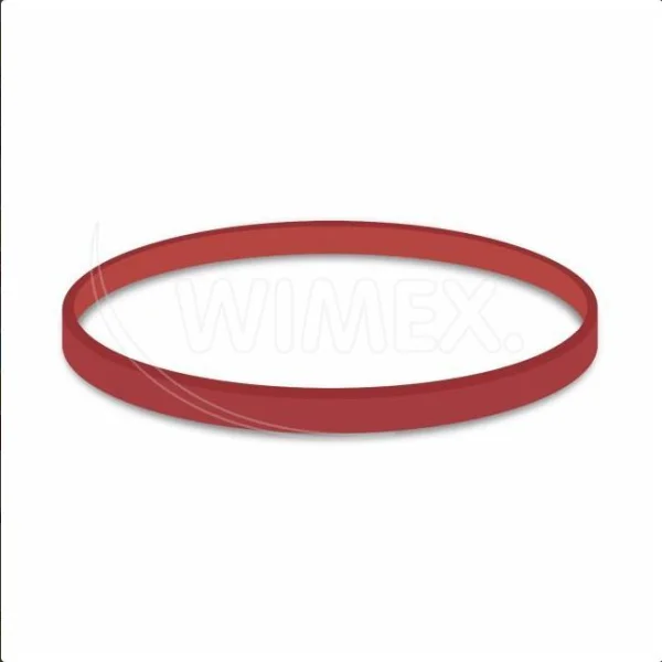Gumička silná červená 5mm O10cm [1 kg]
