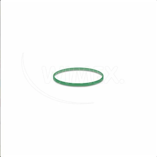 Gumička slabá zelená 1mm O4cm [50 g]
