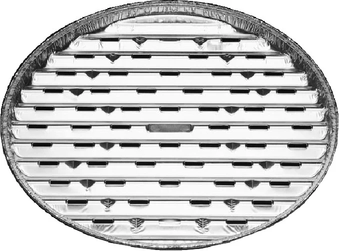 Tác na gril (ALU) kulatý O34cm [3 ks]