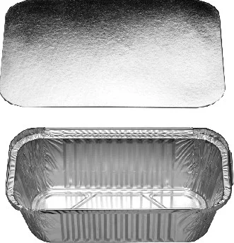 Miska (ALU) hranatá 252 x 132 x 70 mm 1500ml + víčko [5 ks]