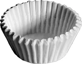 Cukrářský košíček bílý O50 x 30 mm [100 ks]