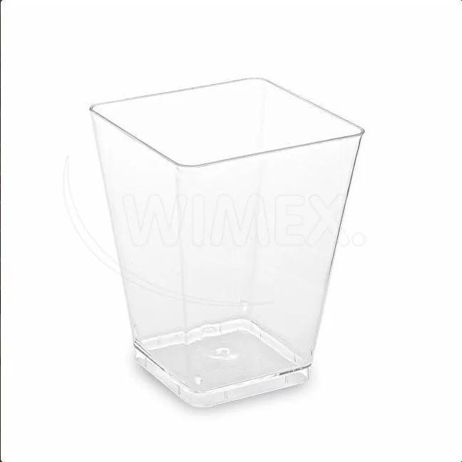 Fingerfood kelímek čirý 58 x 58 x 76 mm 160ml [20 ks]