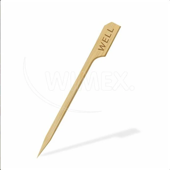 Bodec bambusový steak "WELL" 9cm [250 ks]