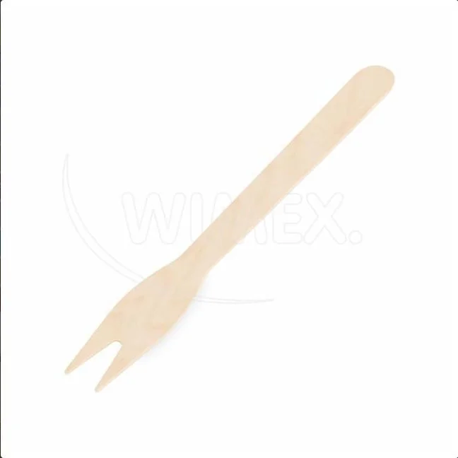 Vidlička svačinová dřevěná 12cm [500 ks]