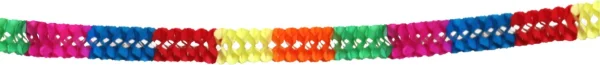 Papírová girlanda O17cm x 6m [1 ks]