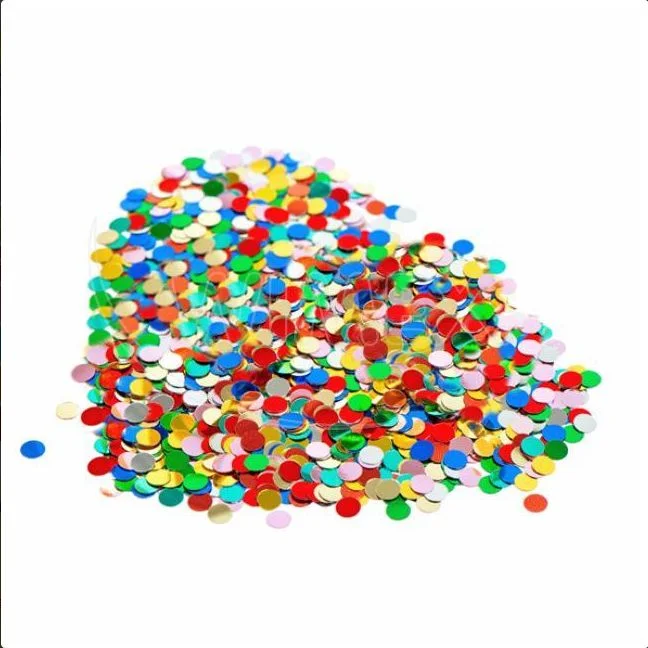 Konfeta papírová barevný mix 100g [1 bal.]