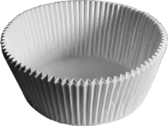 Cukrářský košíček bílý O70 x 20 mm [1000 ks]