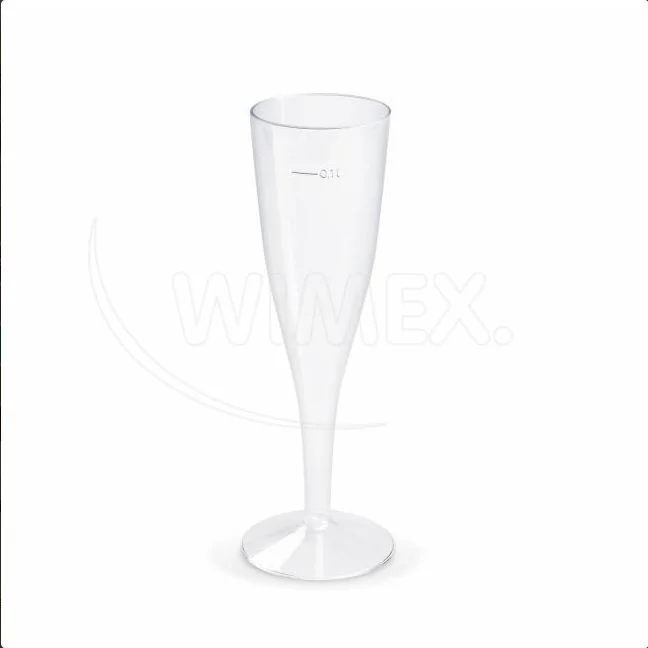 Pohárek krystal na sekt (PS) O63mm 0,1L [10 ks]