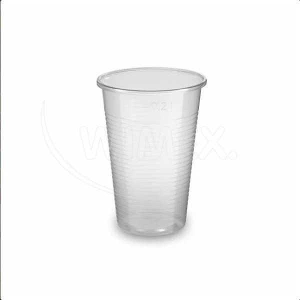 Kelímek (PP) ECONOMY průhledný O70mm 0,2L [100 ks]