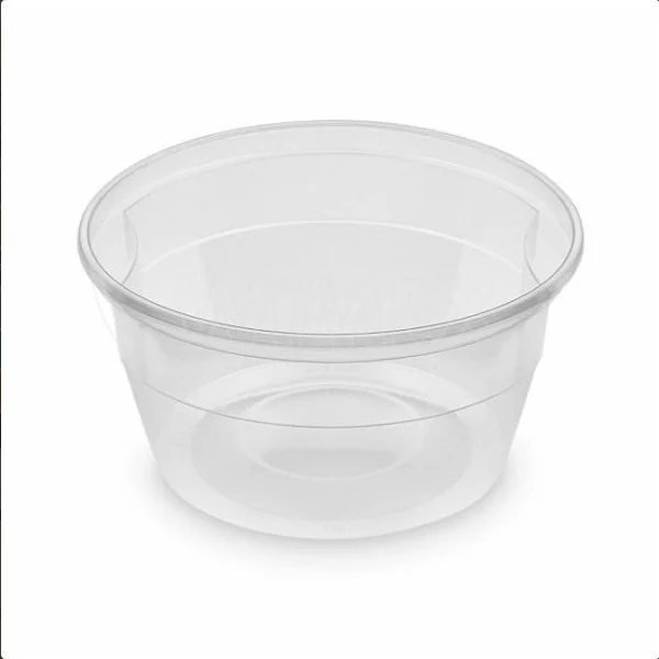 Miska na polévku průhledná (PP) 500 ml, O 127 mm [50 ks]