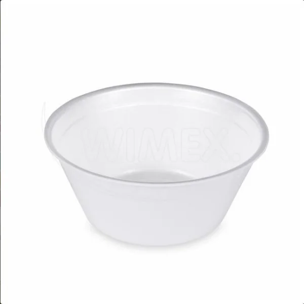 Miska-termo (XPS) kulaté bílá O140mm 500ml [50 ks]