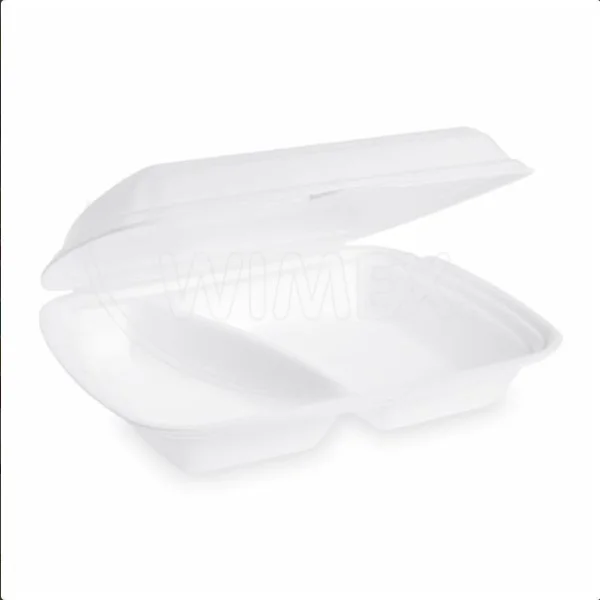 Menu box (XPS) 2dílný bílý 241 x 207 x 69 mm [125 ks]