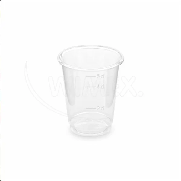 Kelímek (PET) čirý O48mm 2cl/4cl/5cl [40 ks]