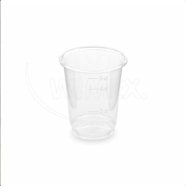 Kelímek (PET) čirý O48mm 2cl/4cl/5cl [40 ks]