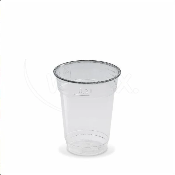 Kelímek (PET) čirý O78mm 0,2L [50 ks]