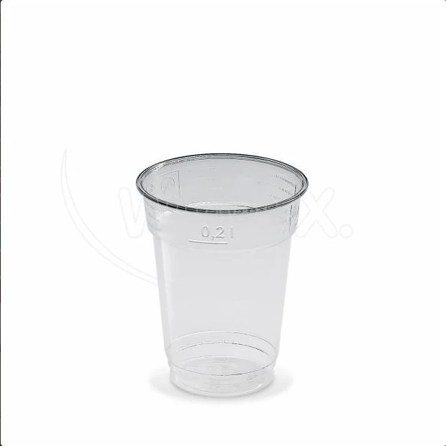 Kelímek (PET) čirý O78mm 0,2L [50 ks]