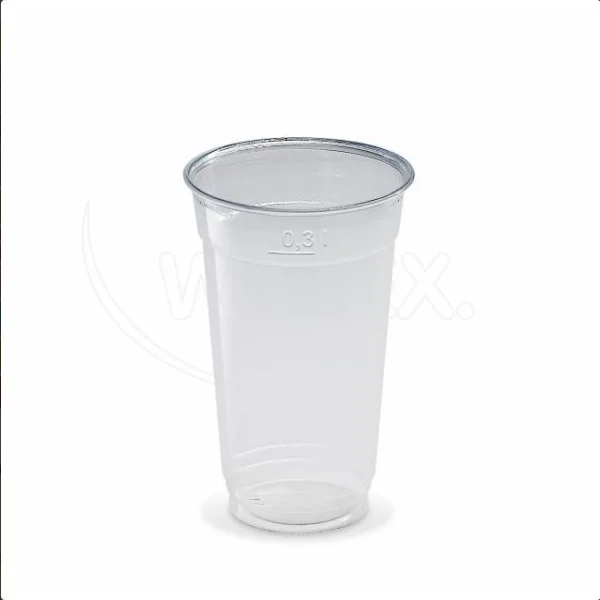 Kelímek (PET) čirý O78mm 0,3L [50 ks]