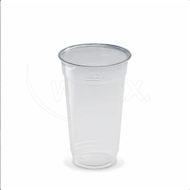 Kelímek (PET) čirý O78mm 0,3L [50 ks]