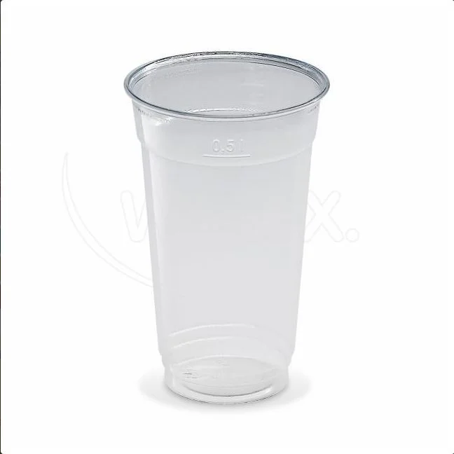 Kelímek (PET) čirý O95mm 0,5L [50 ks]