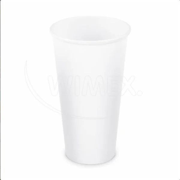 Papírový kelímek bílý O90mm 610ml `XXL` [50 ks]