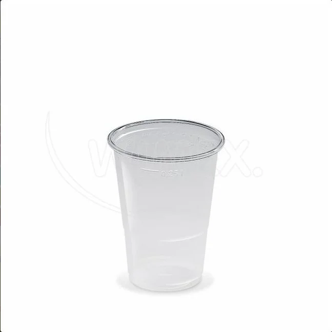 Kelímek (PP) průhledný O78mm 0,25L [50 ks]