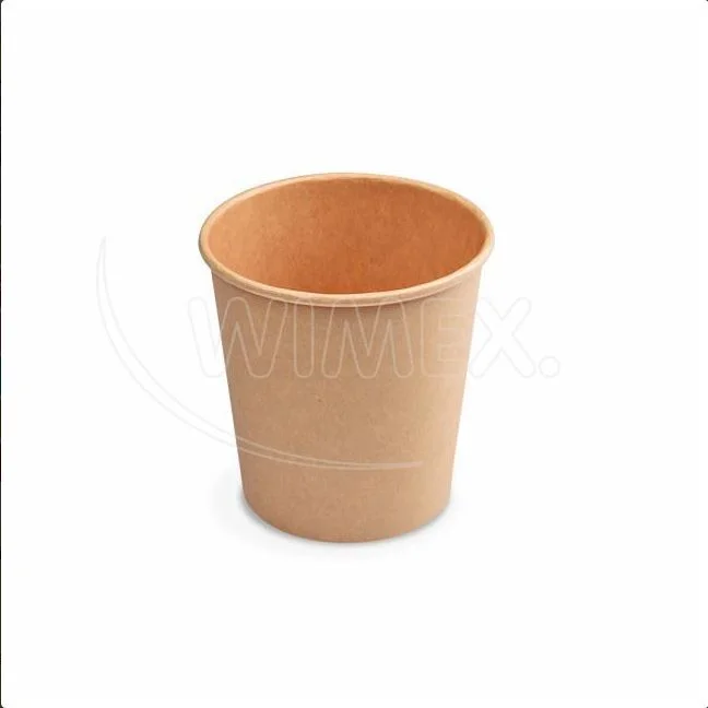 Papírový kelímek kraft O73mm 200ml `S` [50 ks]