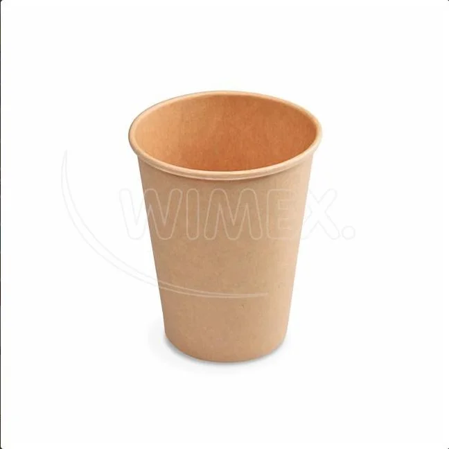 Papírový kelímek kraft O90mm 420ml `L` [50 ks]