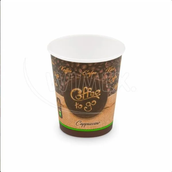 Papírový kelímek "Coffee to go" O80mm 280ml `M` [50 ks]