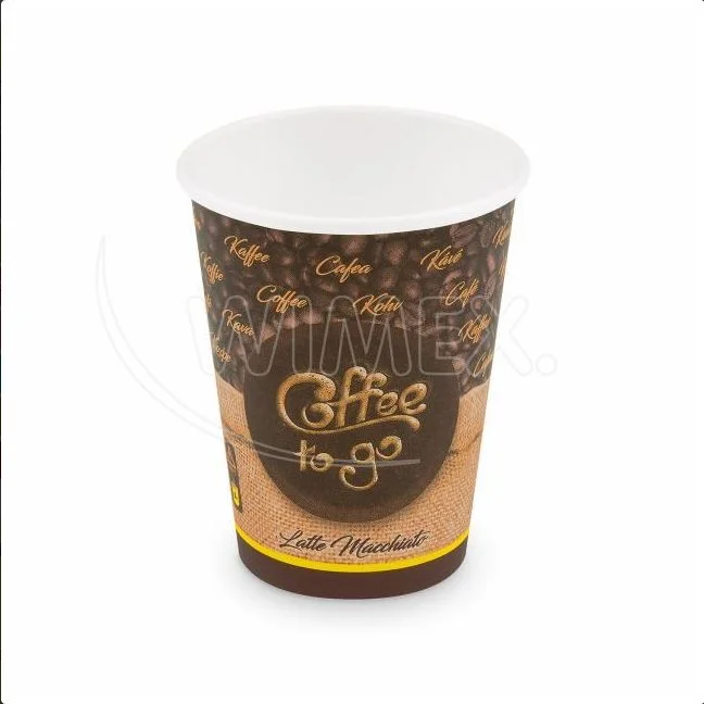 Papírový kelímek "Coffee to go" O90mm 420ml `L` [50 ks]